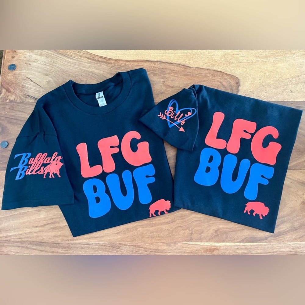 buffalo bills tshirt set
